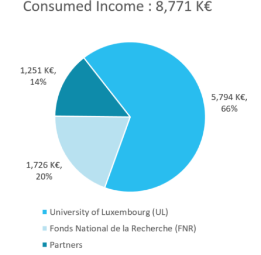 Financial statement: consumend incomes