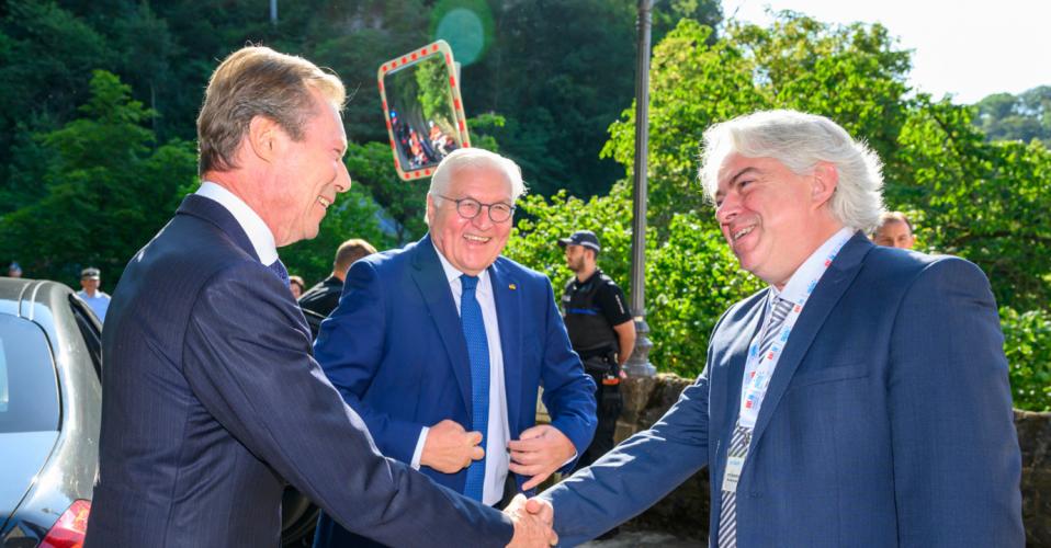 State visit to the Schuman House
