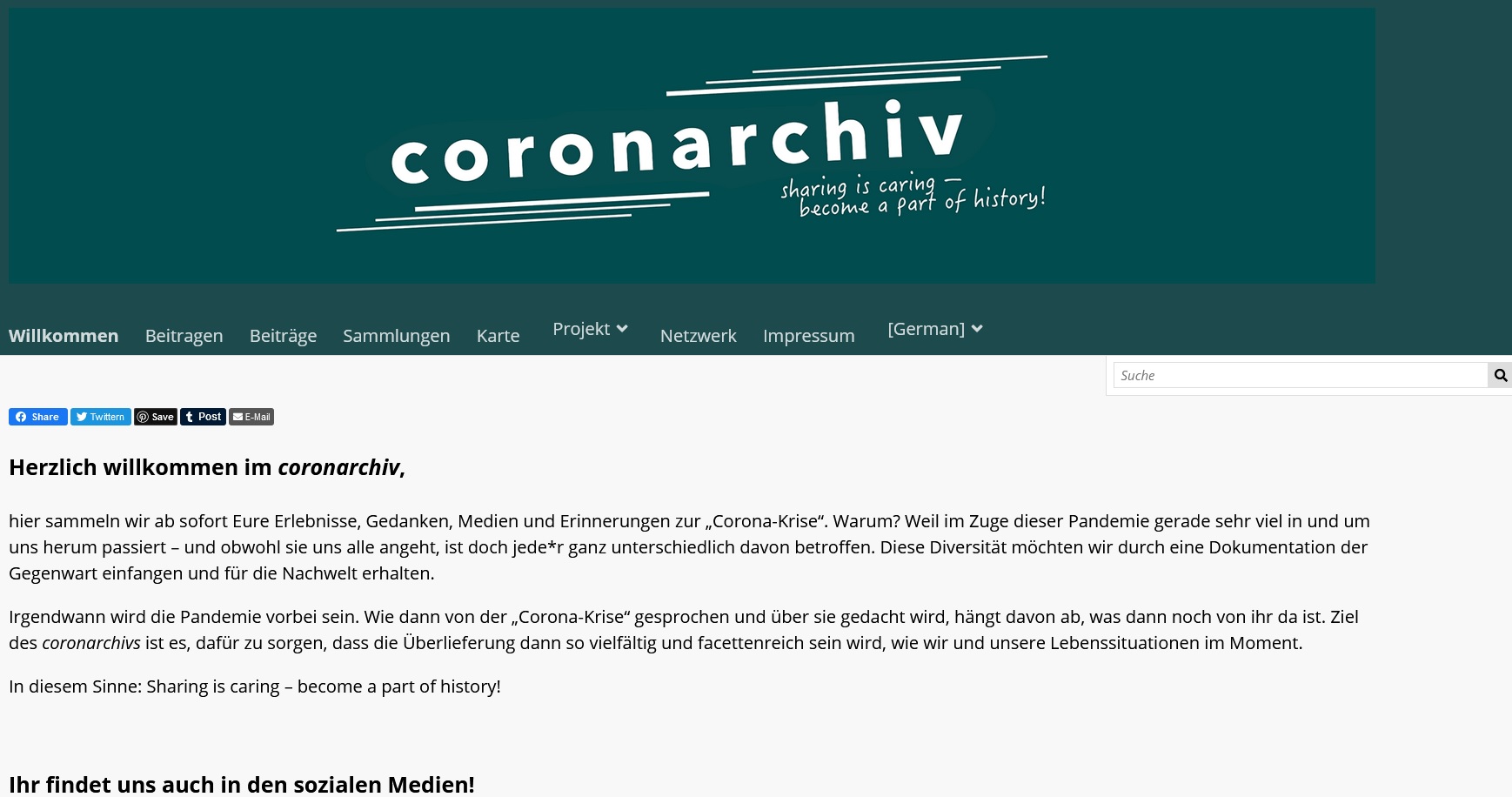 coronaarchiv.de