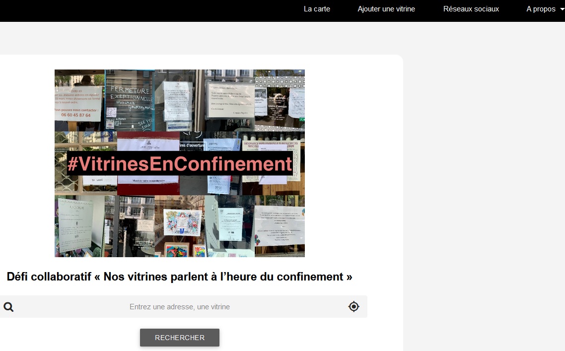 #vitrinesenconfinement